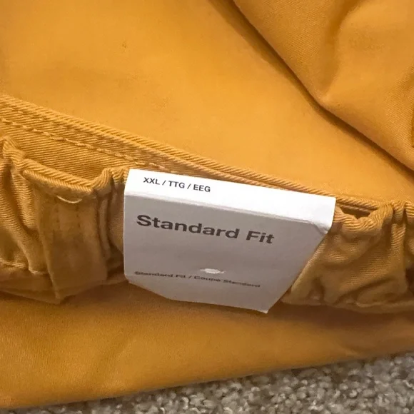 Jordan Men's Mustard Cargo Pants - Picture 4 of 4